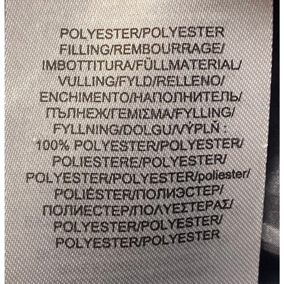 Ralph Lauren Puffer Jacket Coat Women's Extra Small- Black Red Stripe Plaid - Picture 10 of 11